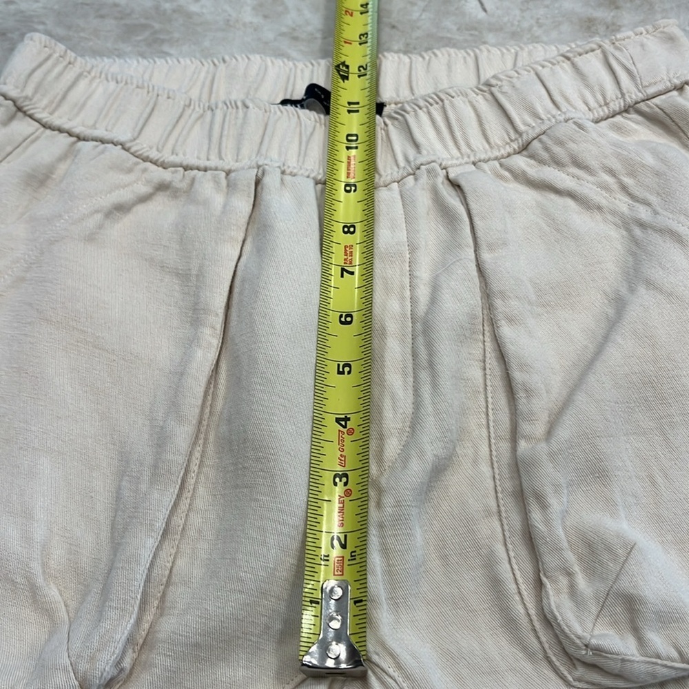 ZARA High Rise Slouchy Tapered Pants – Ivory, Size Small‎ - Picture 8 of 14